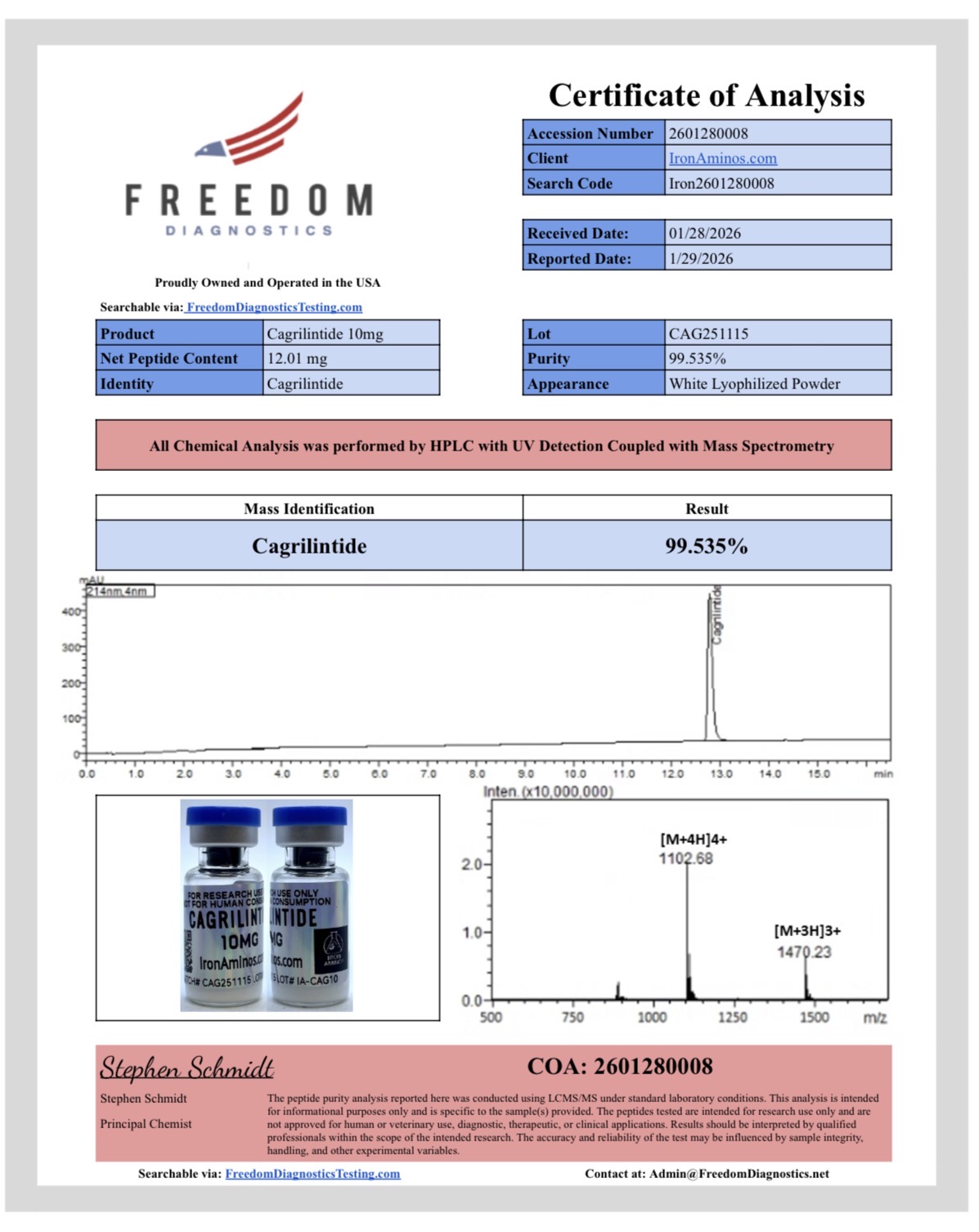 Cagrilintide 10mg - Image 2